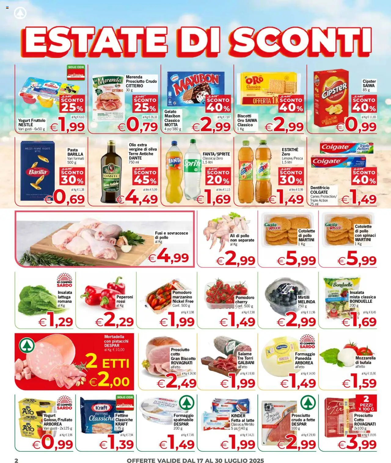 Despar Express Sardegna catalogo - pagina 2 - valido dal 17/07/2025