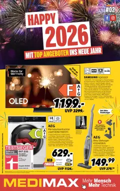 Vorschau Medimax Prospekt 	 gültig ab 03.01.2026