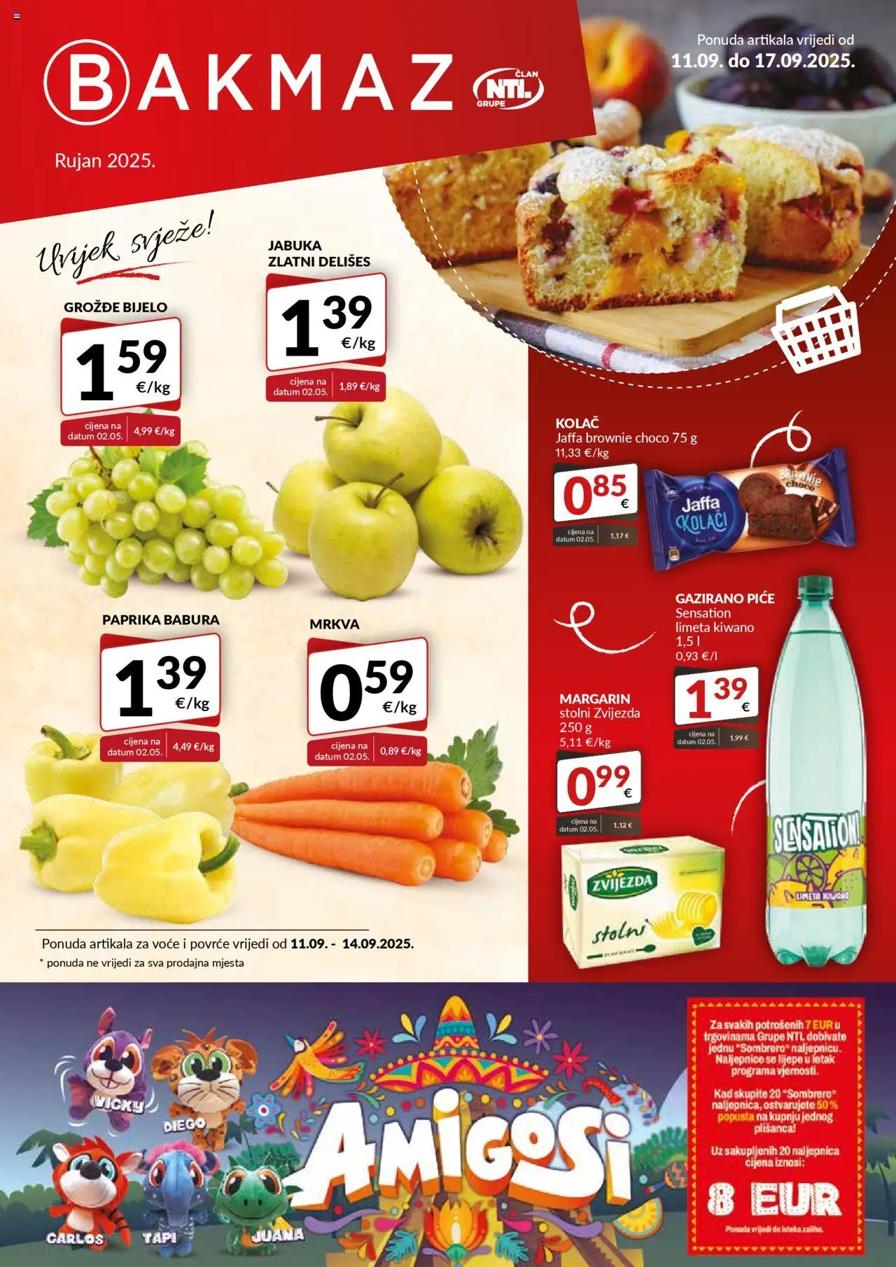 Katalog Bakmaz - stranica 1- važeći od 11.09.2025