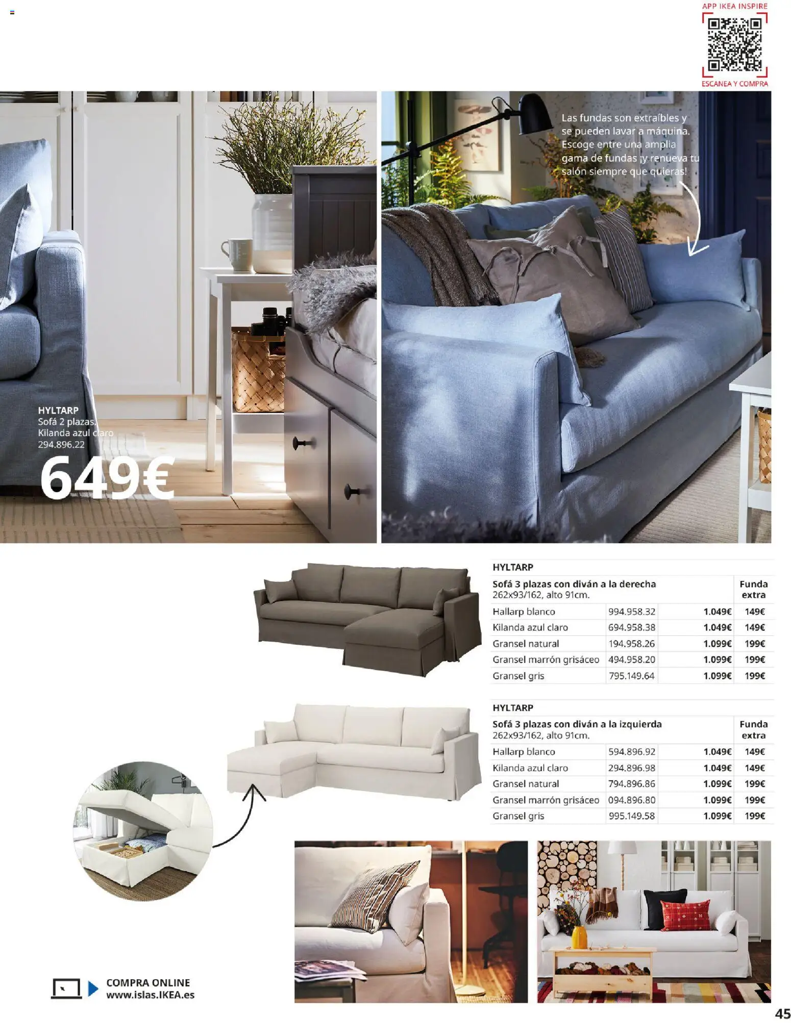 Catálogo IKEA Sofás - Página de 45 - Válido desde 02/12/2025