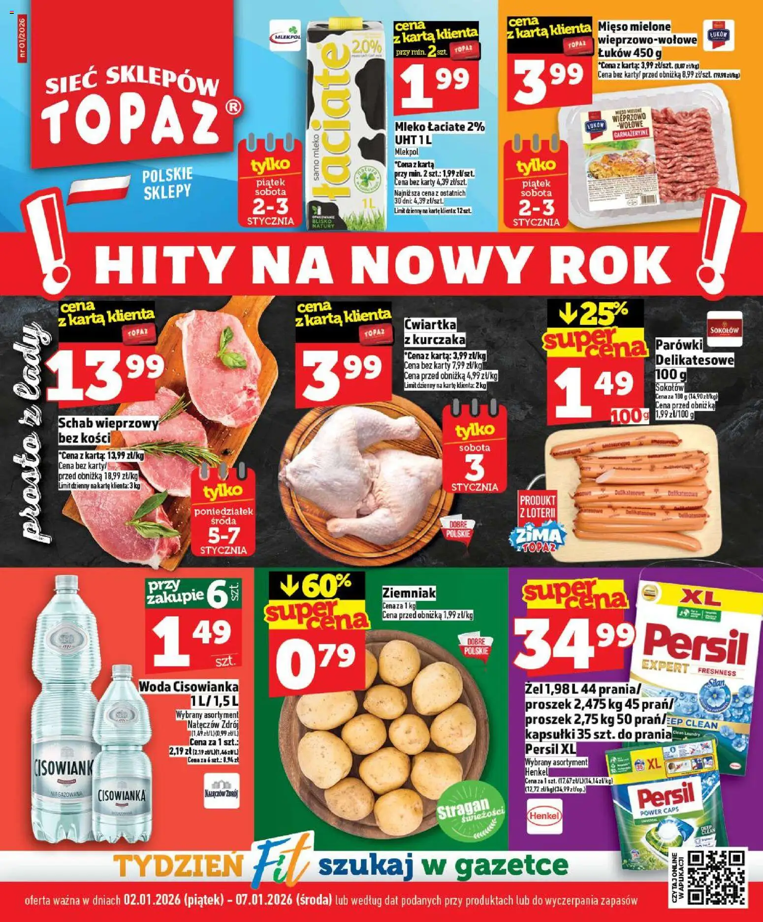 Topaz Gazetka - strona 1- ważny od 02.01.2026