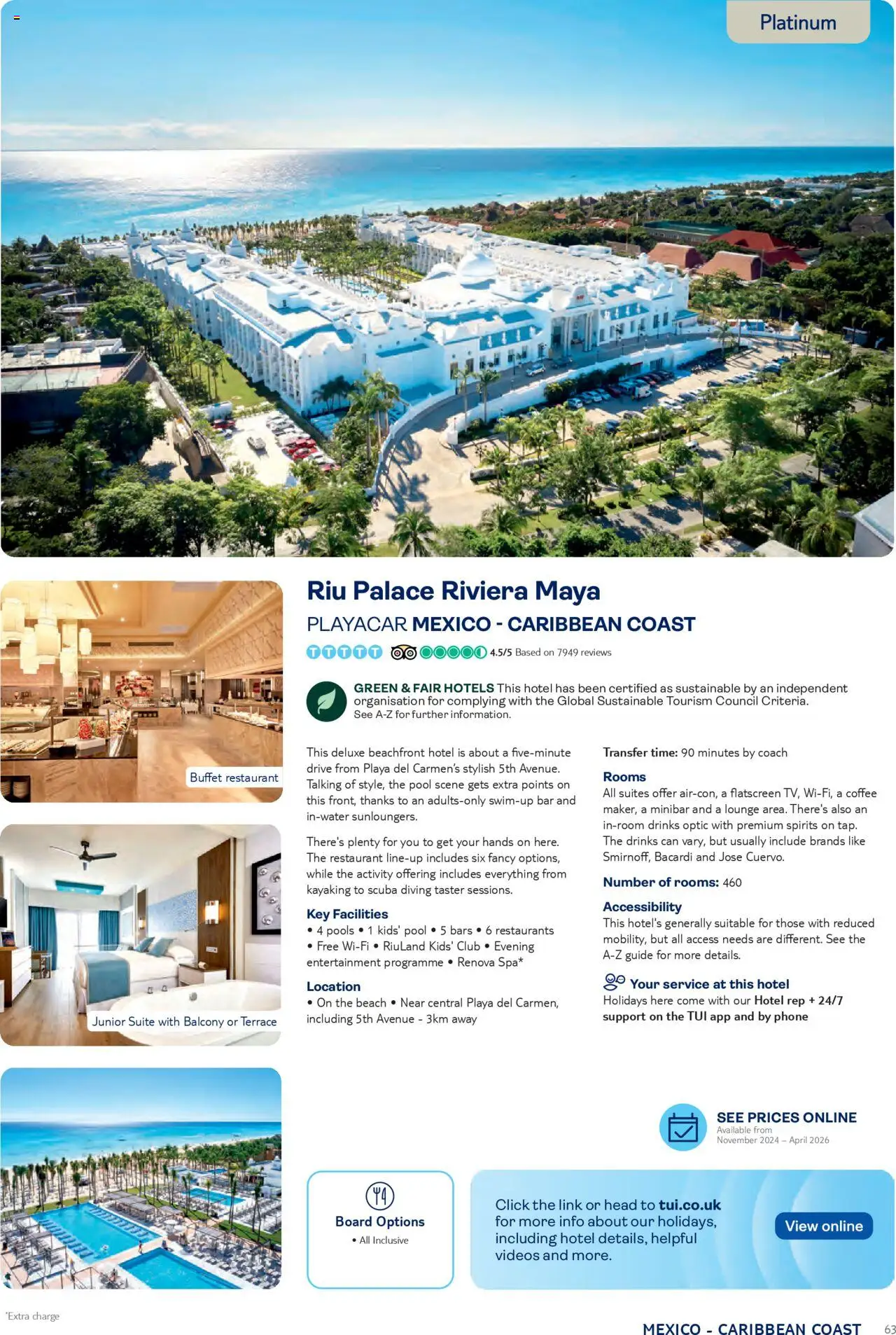 TUI - Faraway Shores - page 63- valid from 01/11/2024