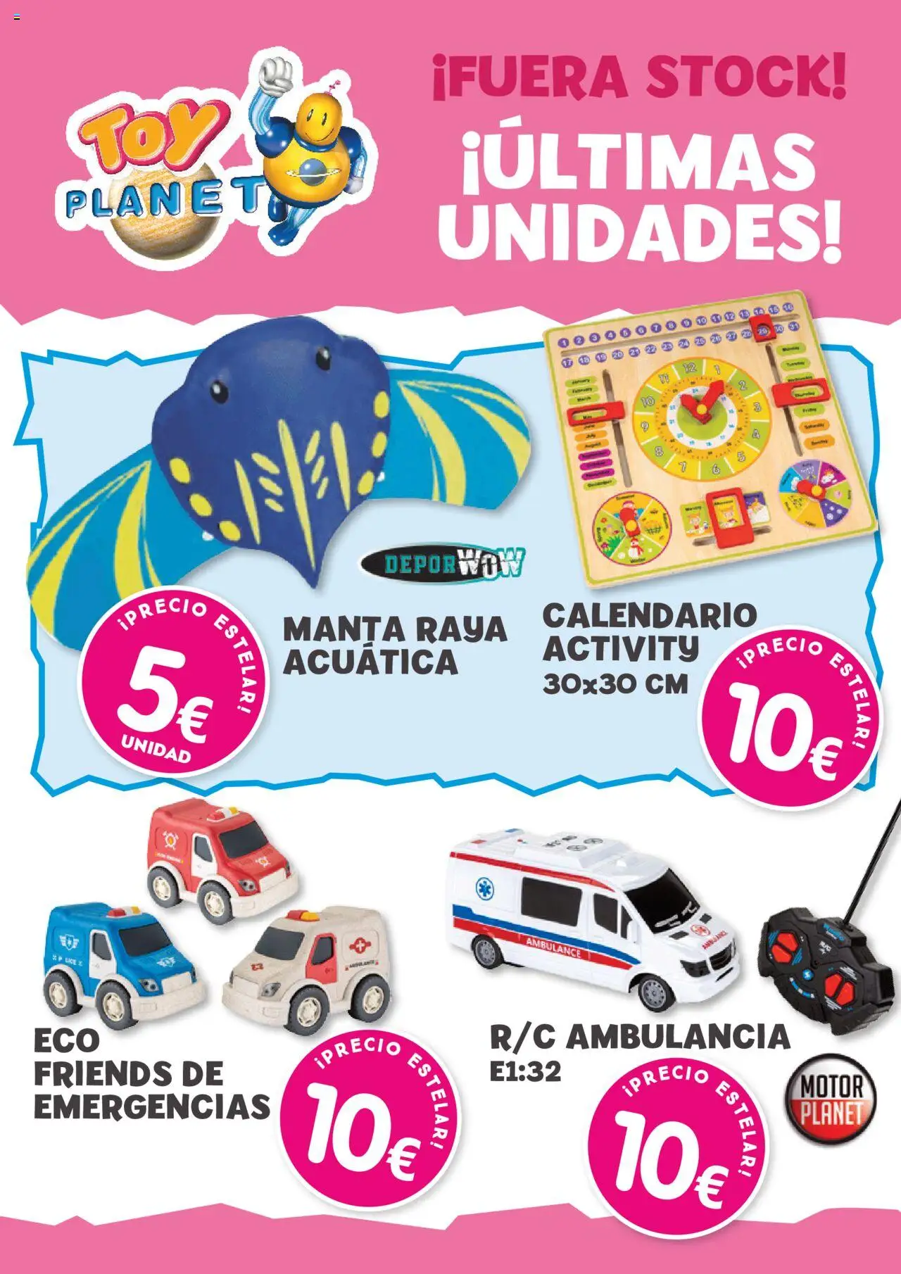 Toy Planet Últimas Unidades - Página de 1 - Válido desde 14/07/2025