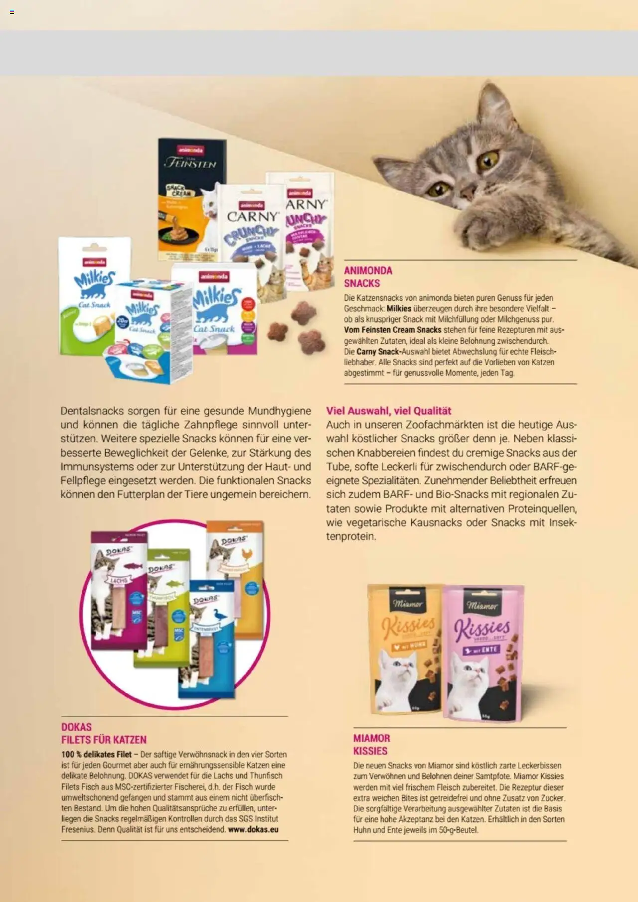 zookauf Themenkatalog Katze - Seite 55 - gültig ab 01.10.2025