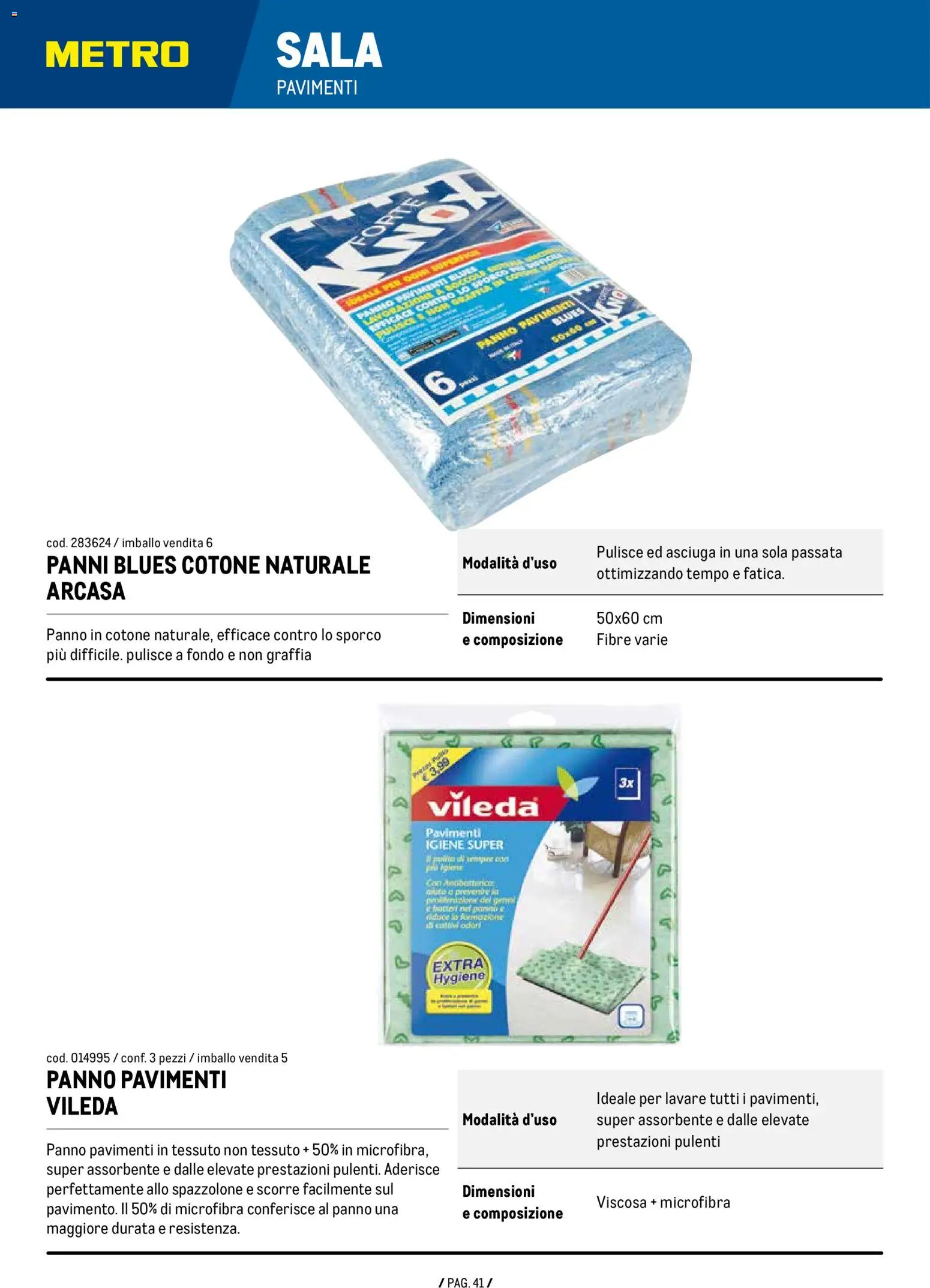 Metro Detergenza catalogo - pagina 41 - valido dal 07/01/2026