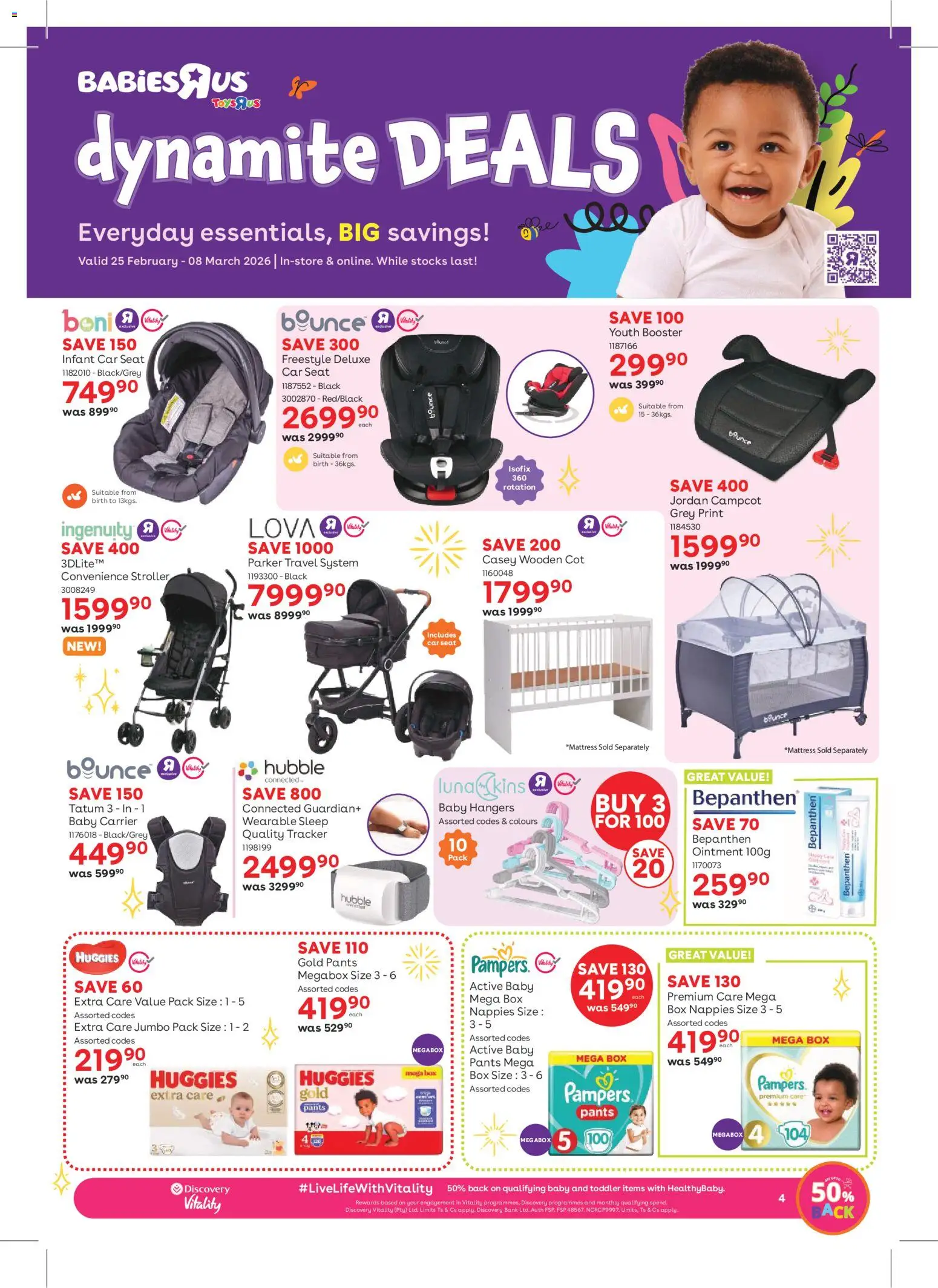 Babies R Us Specials - page 1- valid from 25/02/2026