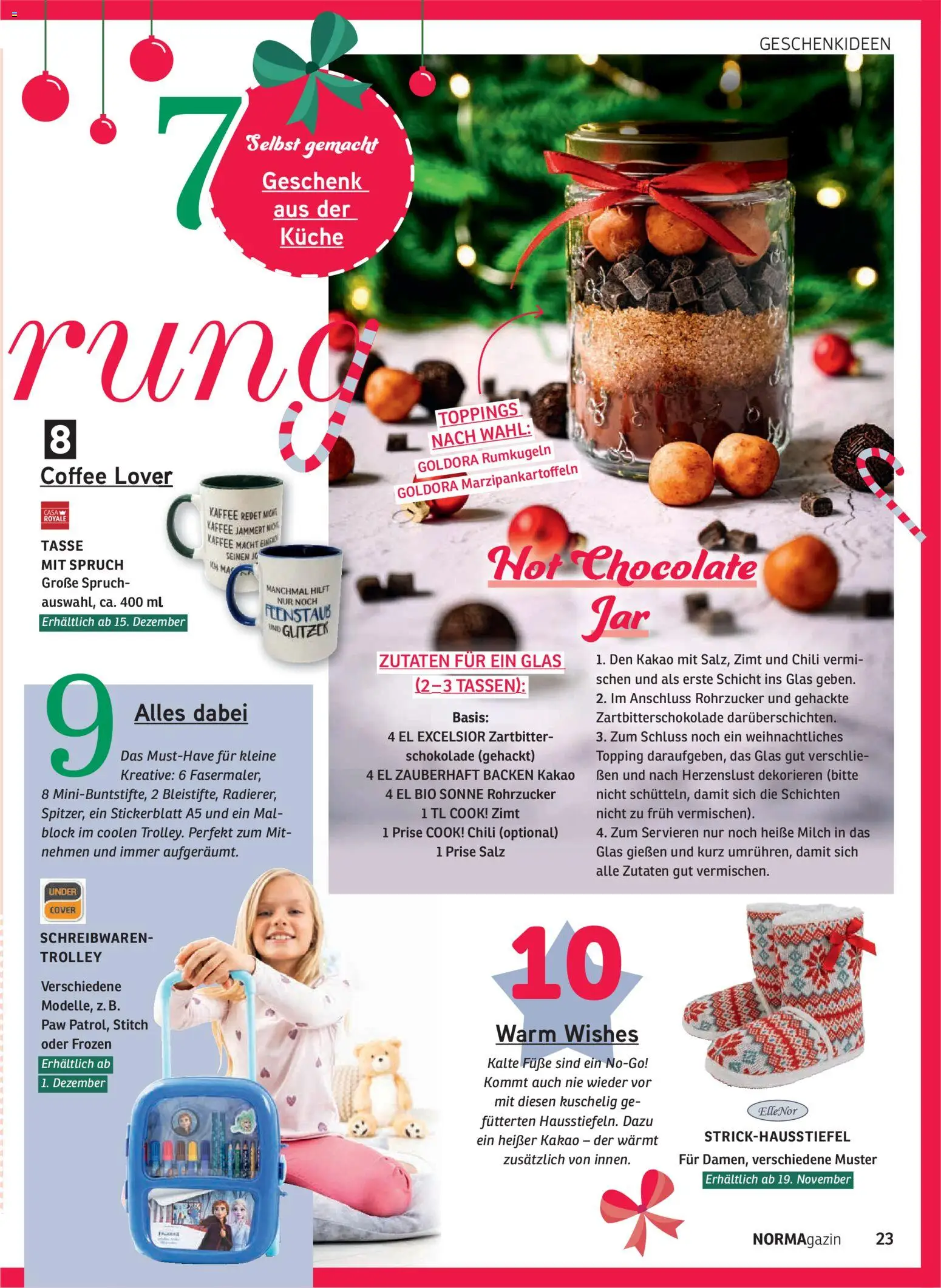 Norma NORMAgazin November/Dezember 2025 - Seite 23 - gültig ab 01.11.2025