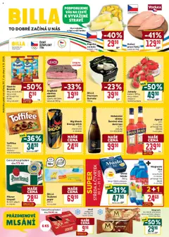 Náhled Billa Velký leták platný od 30.07.2025