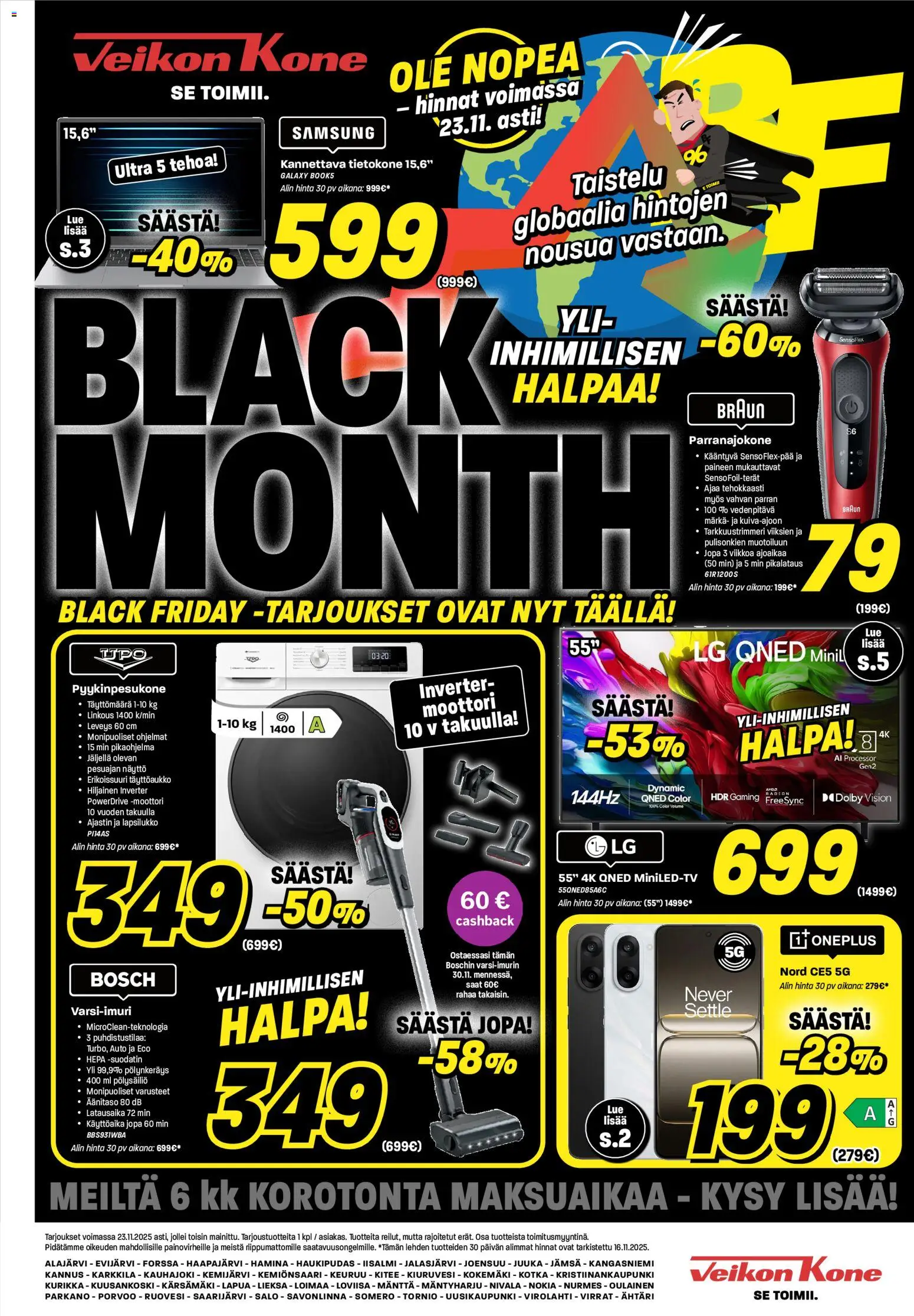 Veikon Kone - Black Friday - sivu 1- voimassa alkaen 17/11/2025