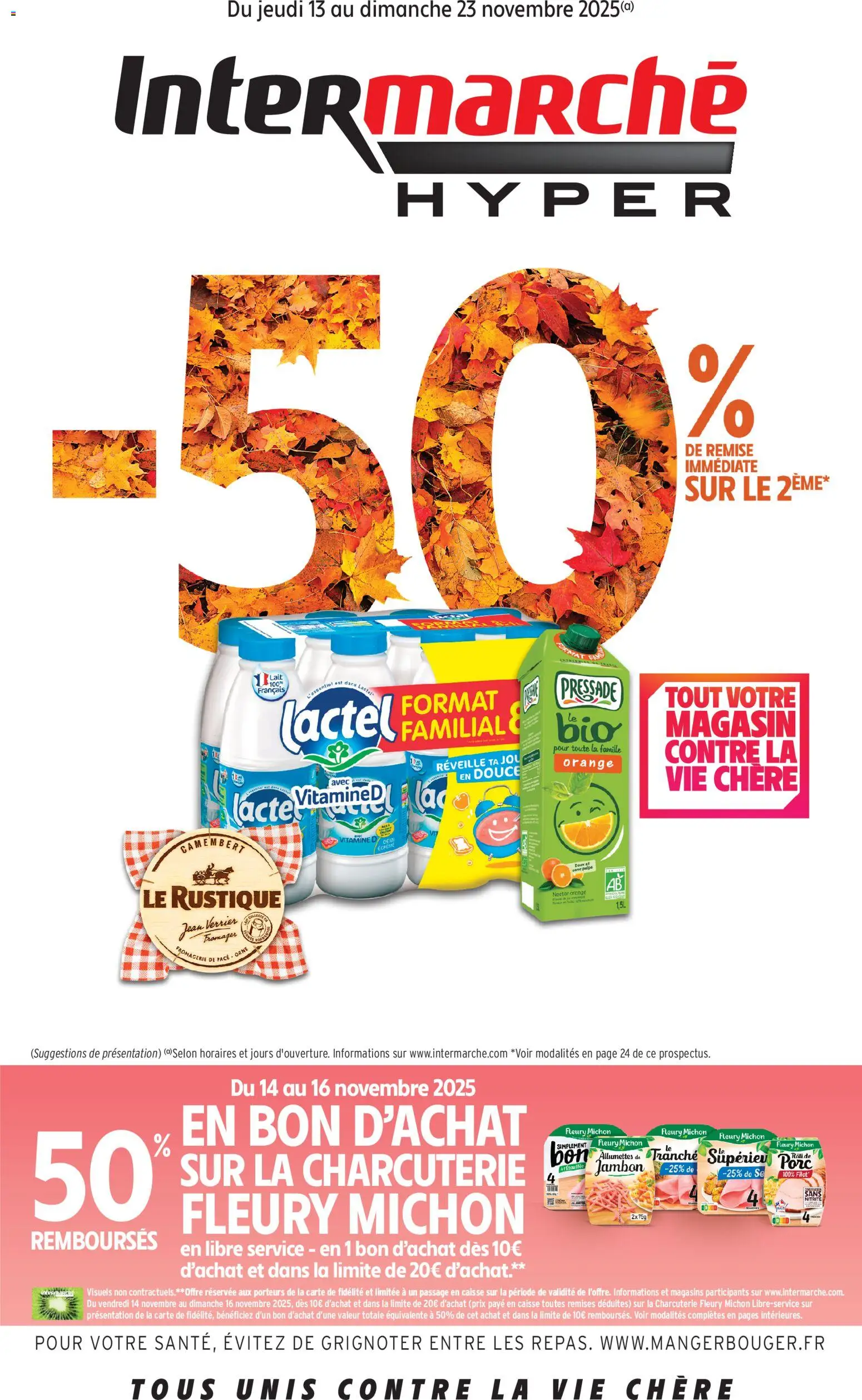 Intermarché catalogue semaine 46 - page 1 - valable à partir du 13/11/2025