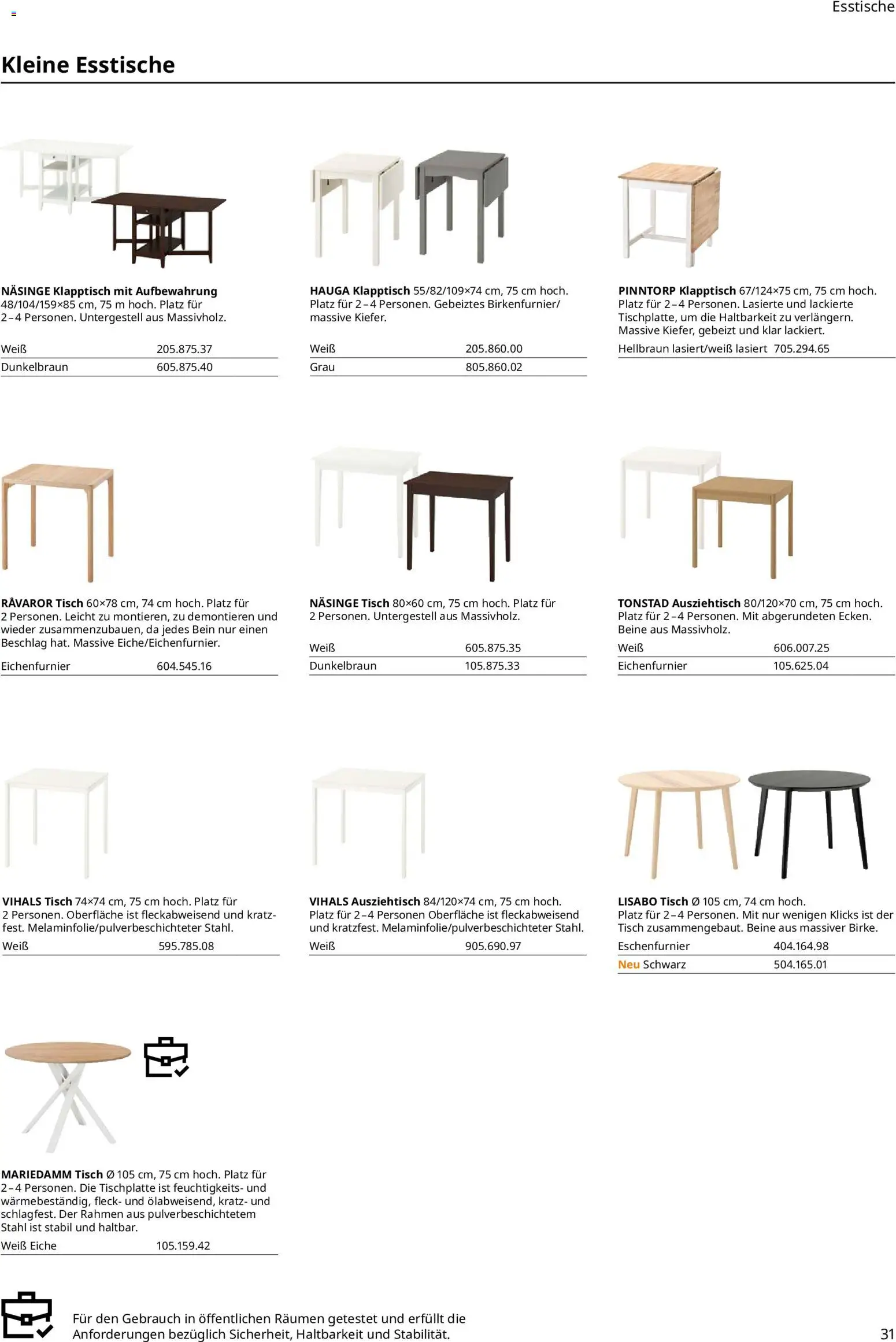 Ikea Essplatz - Seite 31 - gültig ab 02.01.2026