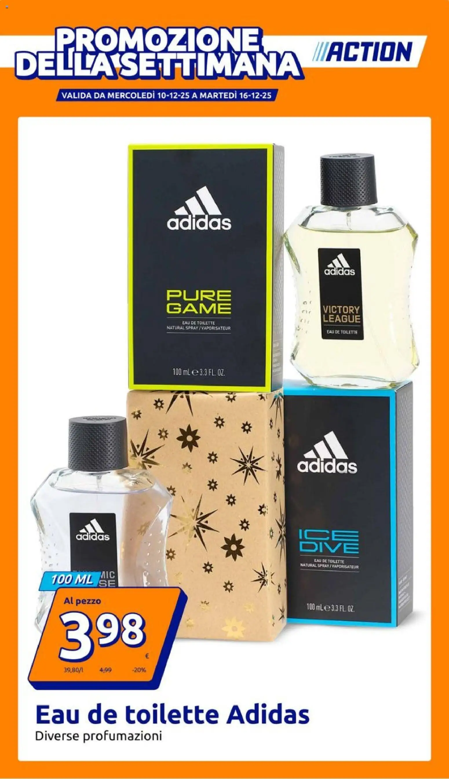 Volantino Action - pagina 1 - valido dal 10/12/2025