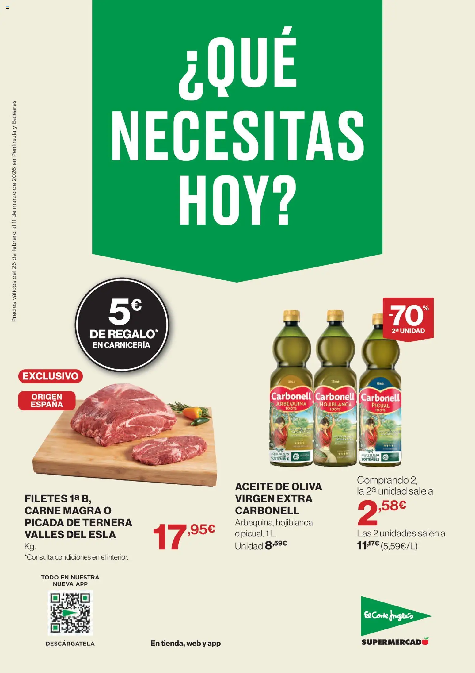 El Corte Inglés ofertas - Página de 1 - Válido desde 26/02/2026