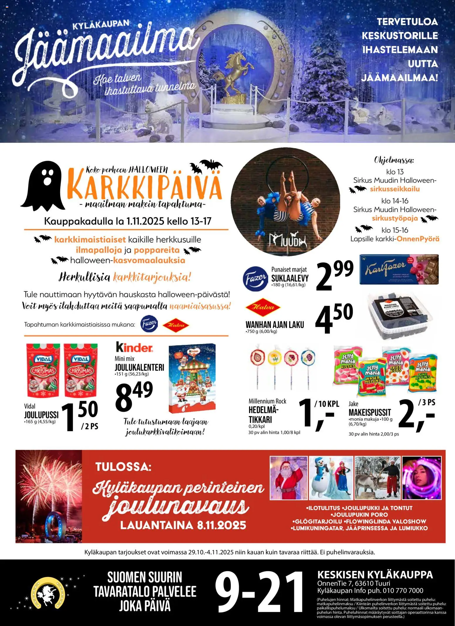 Tuuri tarjoukset - sivu 1- voimassa alkaen 29/10/2025