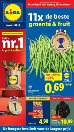 Lidl - Folder week 38 geldig vanaf 15-09-2025