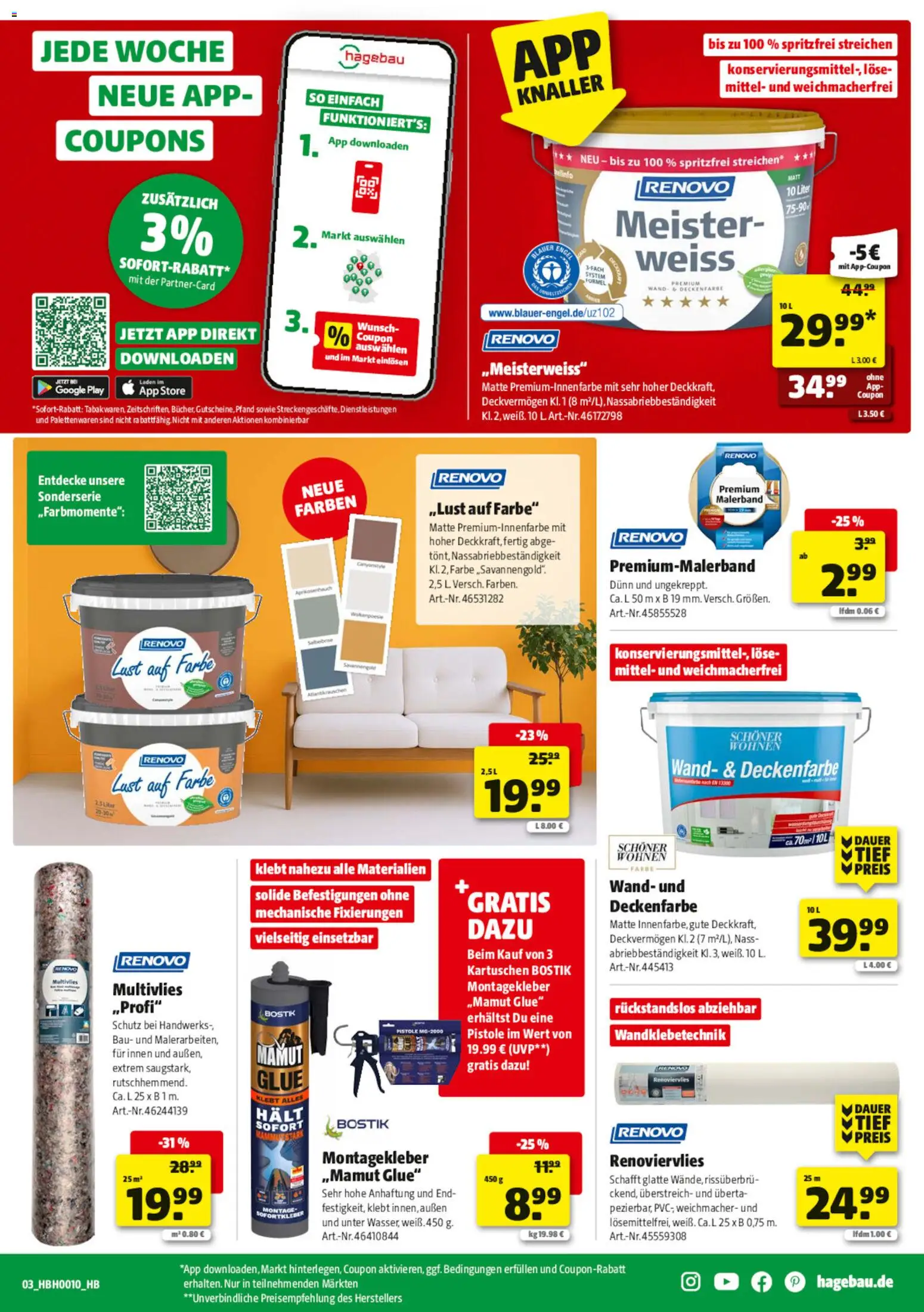 Hagebau Prospekt 	 - Seite 3 - gültig ab 28.02.2026