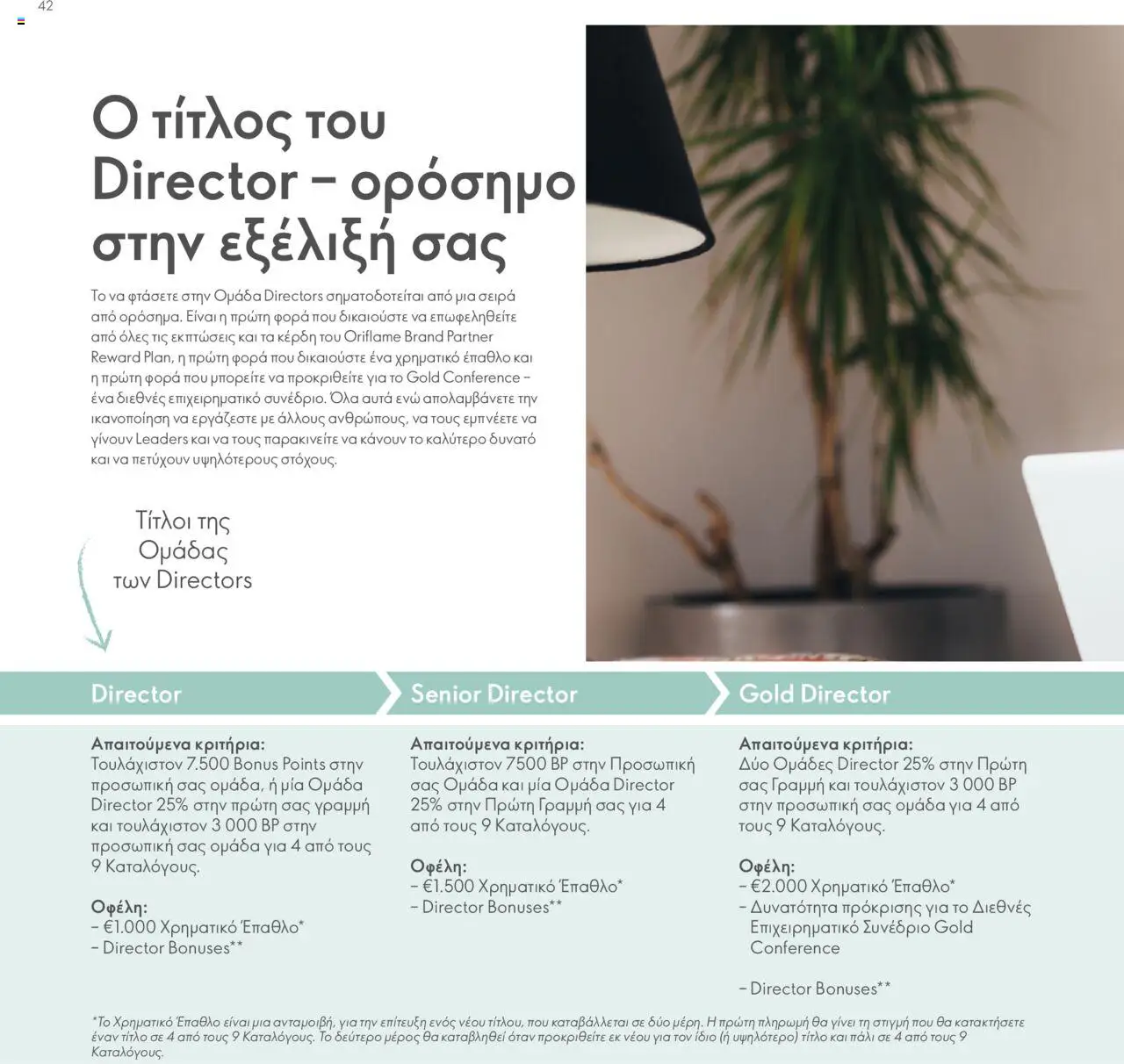 Oriflame - Πρόγραμμα Επιβράβευσης Brand Partner - σελίδα 42- ισχύει από 17/03/2025
