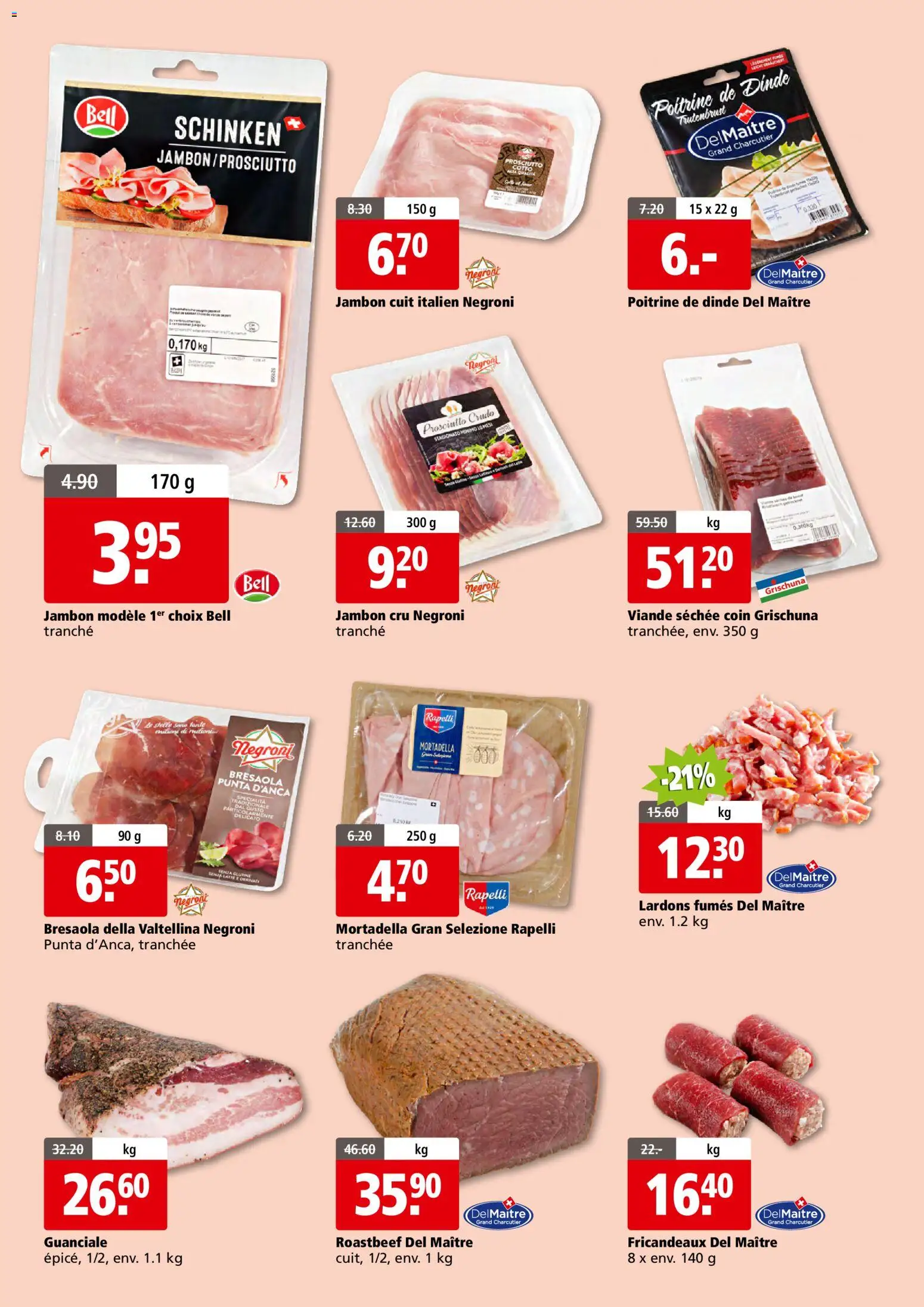Aligro Aktionen Foire à la Viande Chavannes, Matran, Genève, Sion - page 6- valid from 23.08.2026