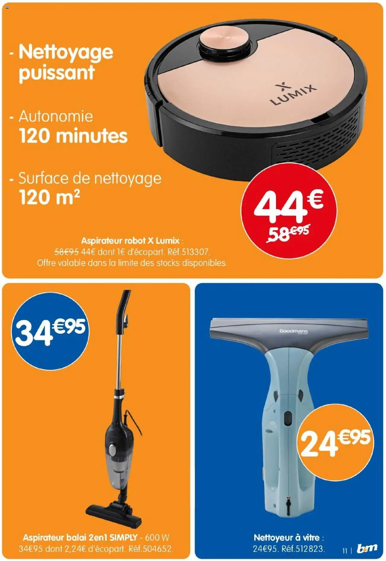 B&M catalogue - page 11 - valable à partir du 16/07/2025