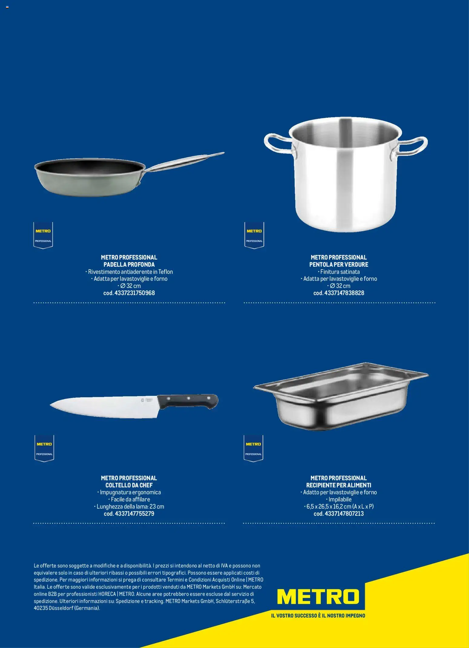 Metro Hotel catalogo - pagina 99 - valido dal 17/10/2025