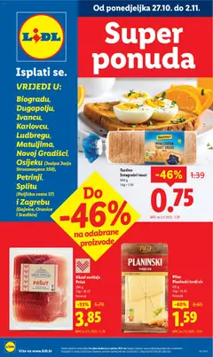 Lidl katalog od 27.10.2025