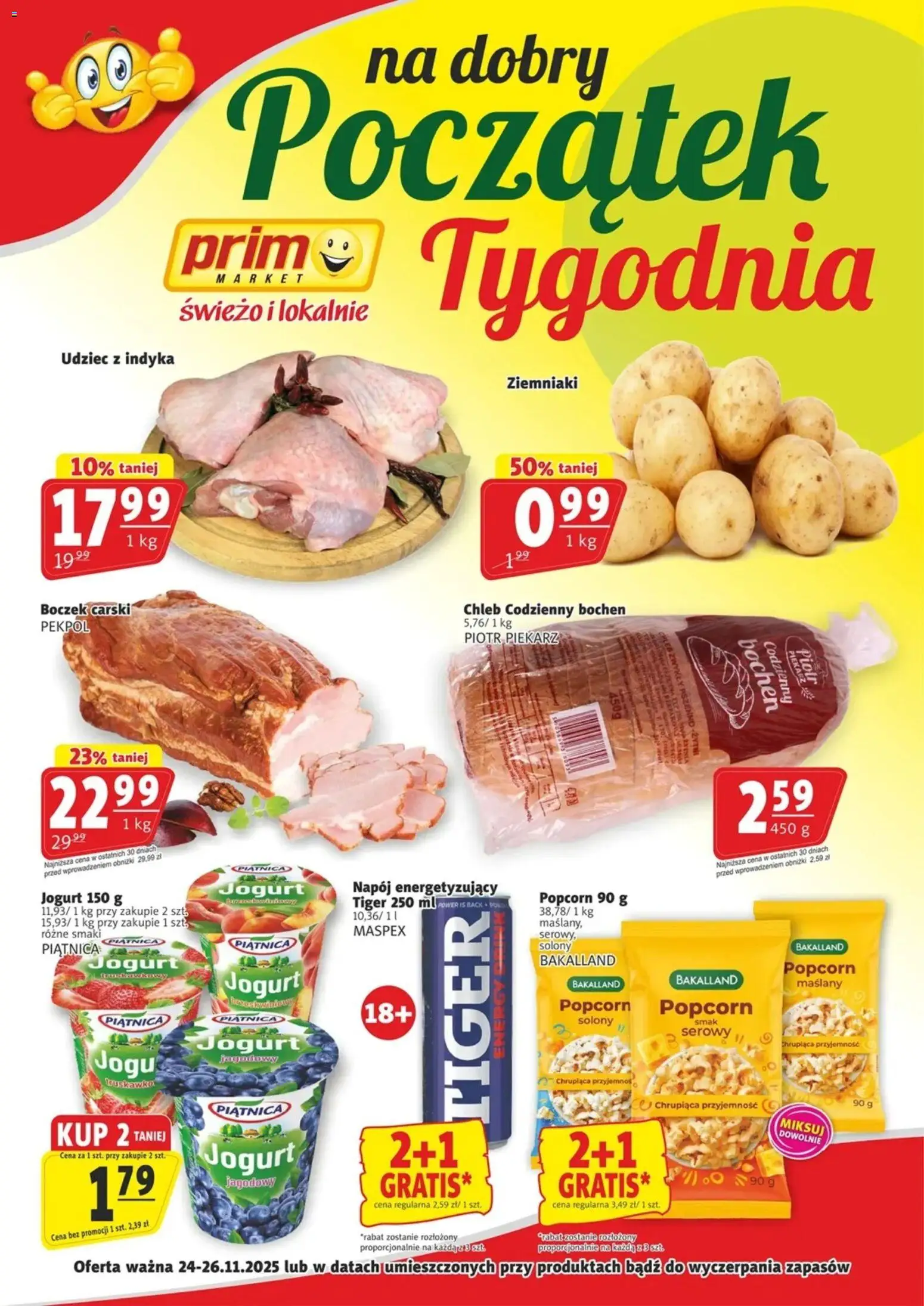 Prim Market Gazetka - Na dobry początek tygodnia - strona 1- ważny od 24.11.2025
