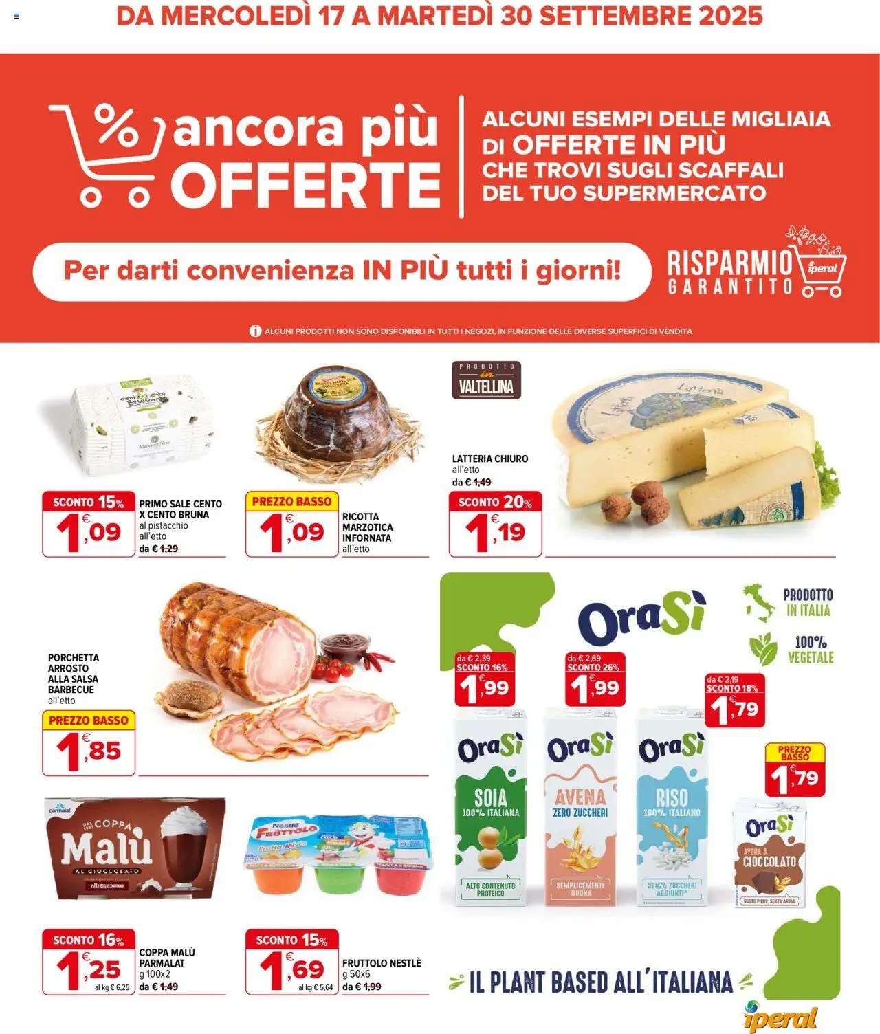 Iperal Ancora più offerte catalogo - pagina 1 - valido dal 17/09/2025