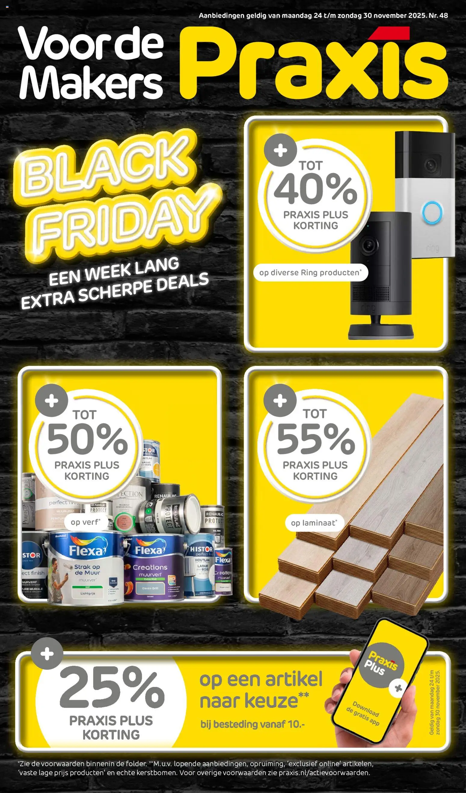 Praxis - Black Friday - pagina 1- geldig vanaf 24-11-2025