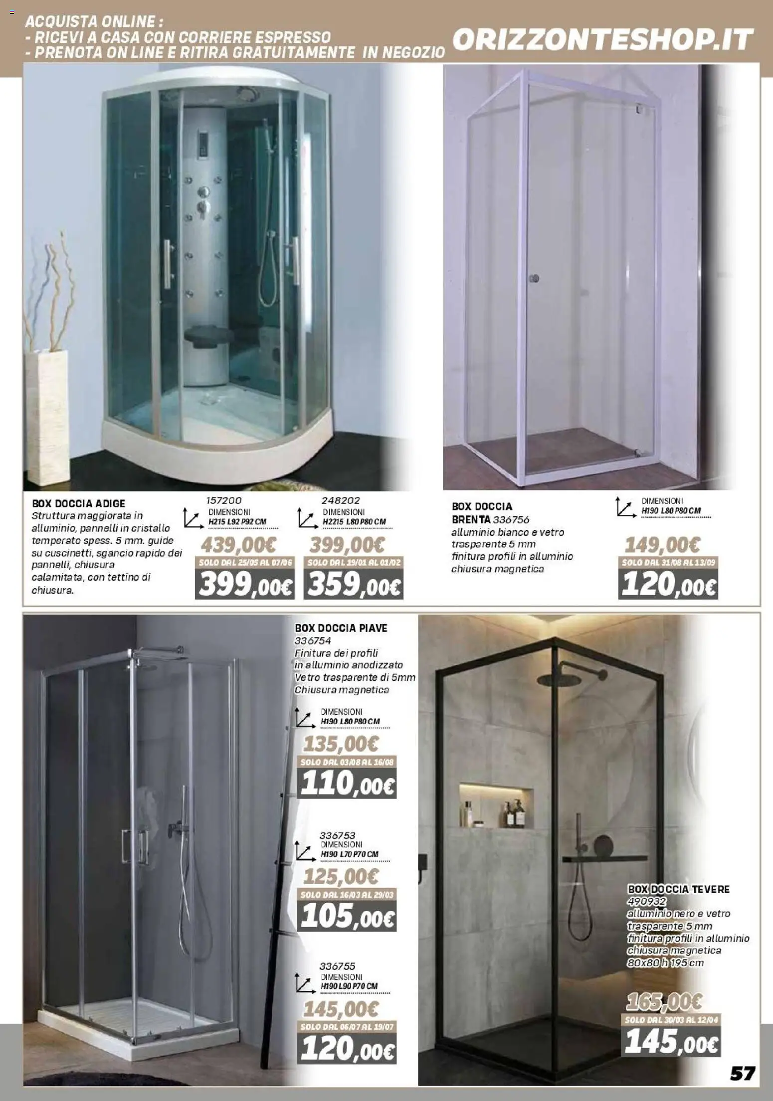 Orizzonte Mobile catalogo - pagina 57 - valido dal 16/01/2026