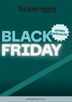 Aperçu Tupperware Black Friday valable à partir du 20/11/2025