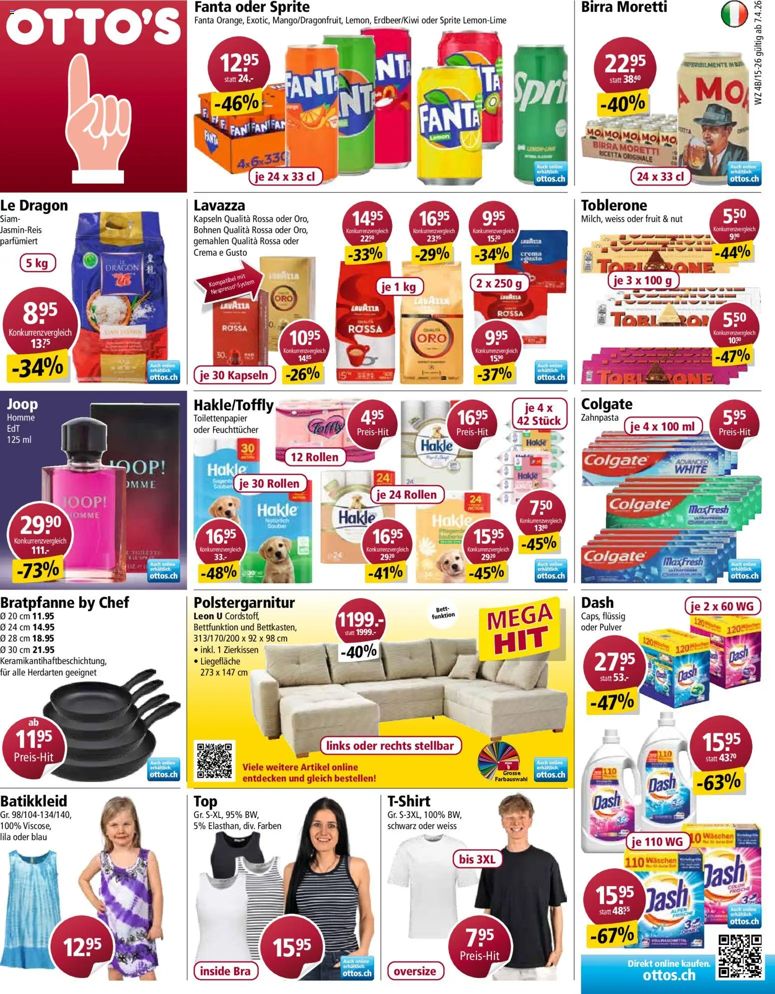 Otto's aktionen - Seite 1- gültig ab 07.04.2026