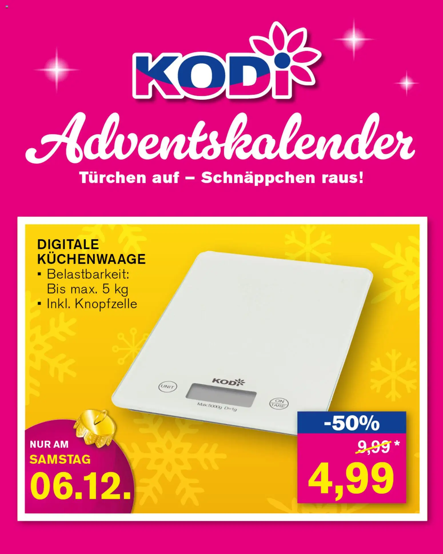 KODi Prospekt 	 - Seite 3 - gültig ab 01.12.2025