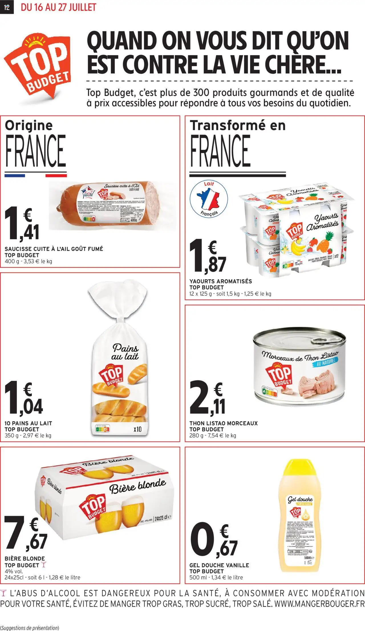 Intermarché 2+1 offert sur une sélection de produits - page 13 - valable à partir du 16/07/2025