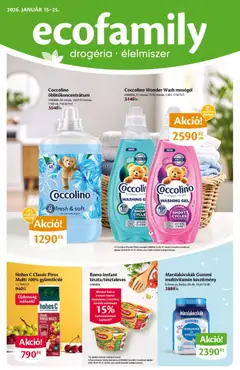 Előnézet EcoFamily Akciós újság érvényes 2026.01.15.-tól
