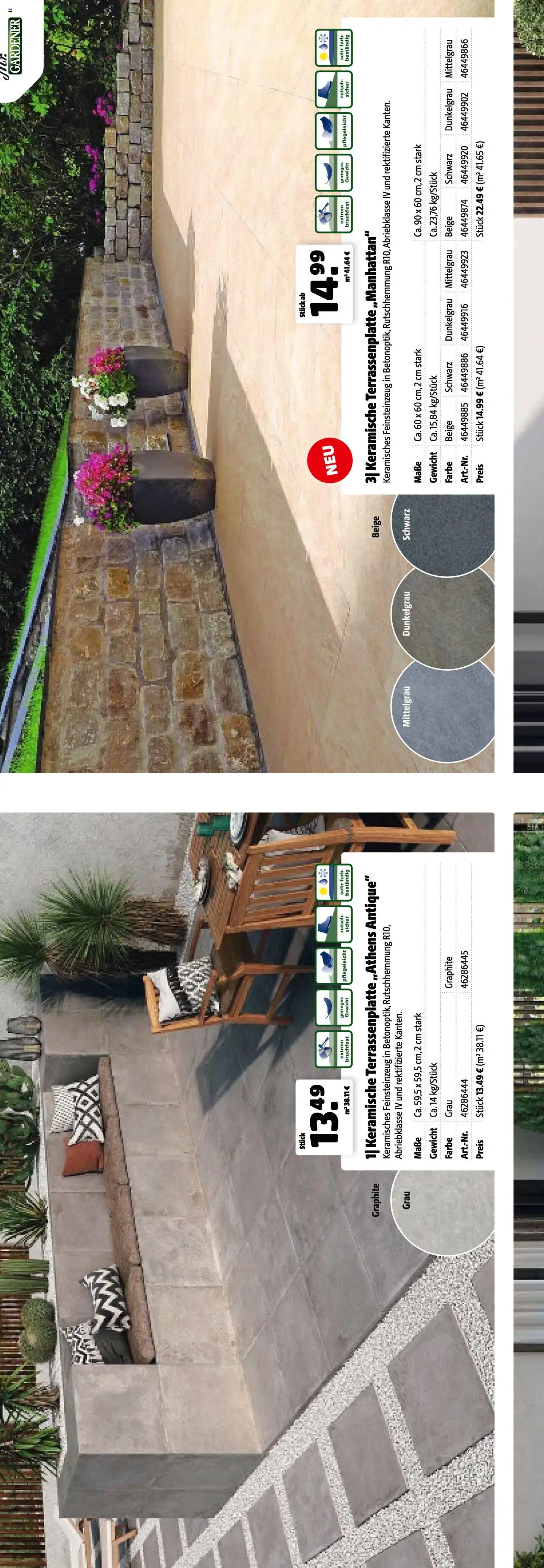 Hagebau Katalog Gartenbaustoffe - Seite 24 - gültig ab 02.03.2025