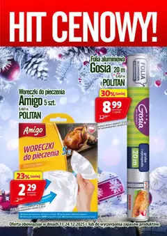 Podgląd Prim Market Promocja - Woreczki Do Pieczenia, Folia Aluminiowa Politan ważny od 11.12.2025