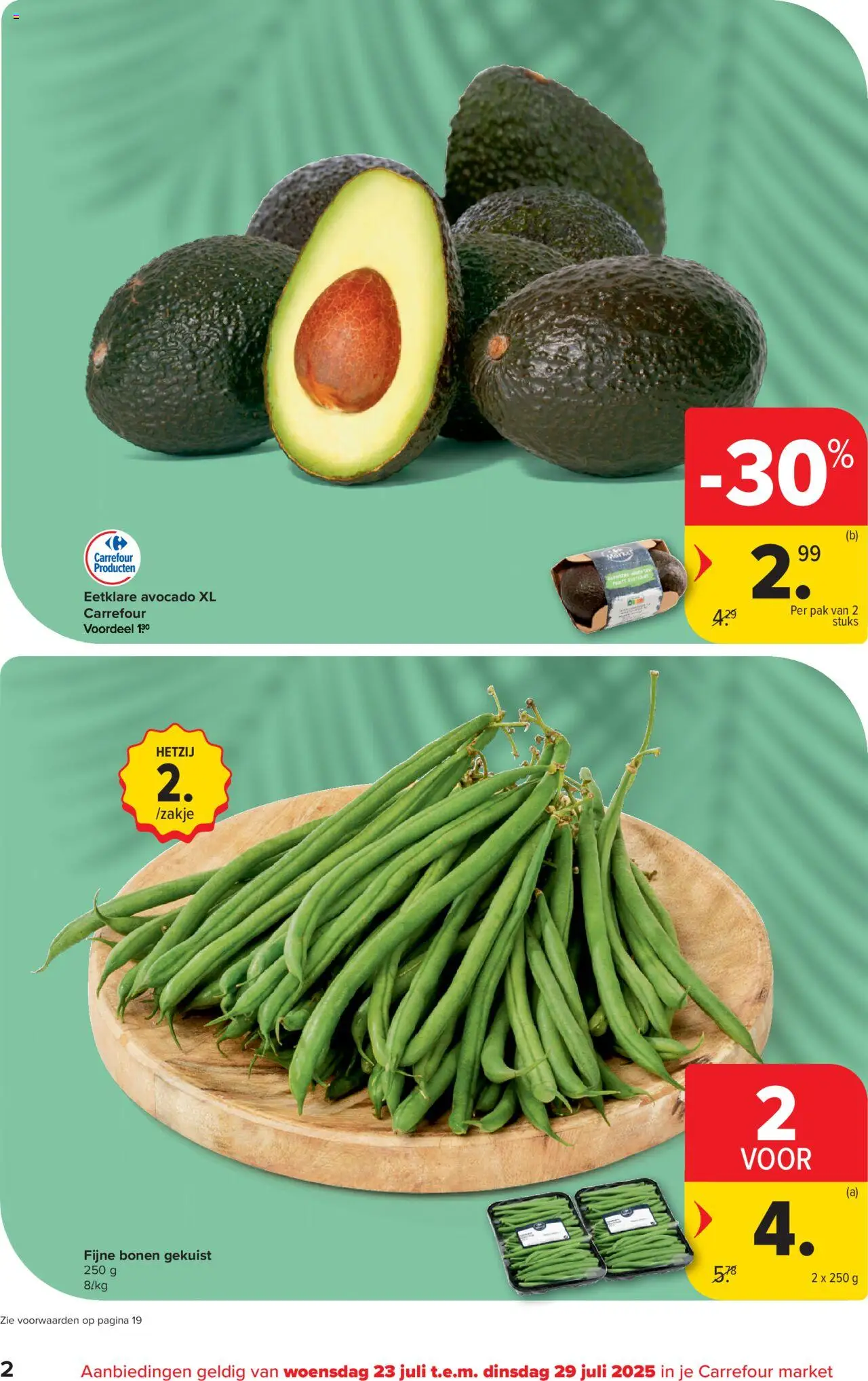 Carrefour - Market Promoties  - pagina 2- geldig vanaf 23/07/2025