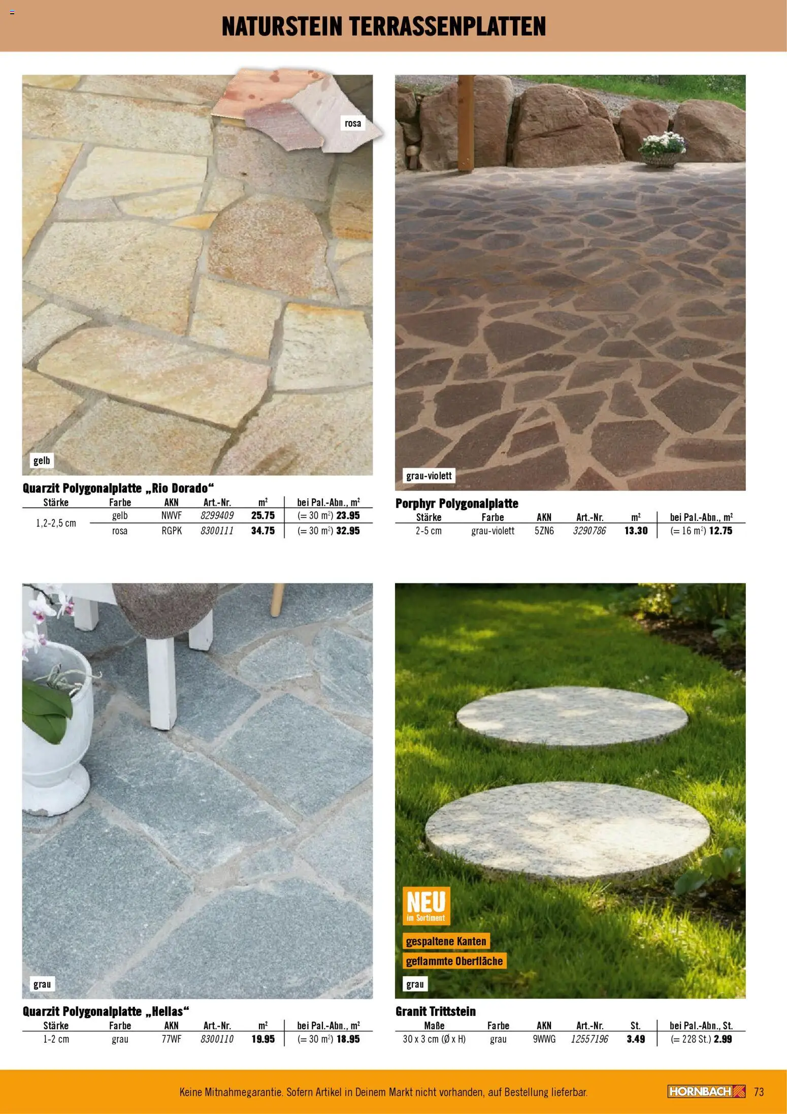 Hornbach Garten- & Terrassengestaltung - Seite 73 - gültig ab 12.02.2026