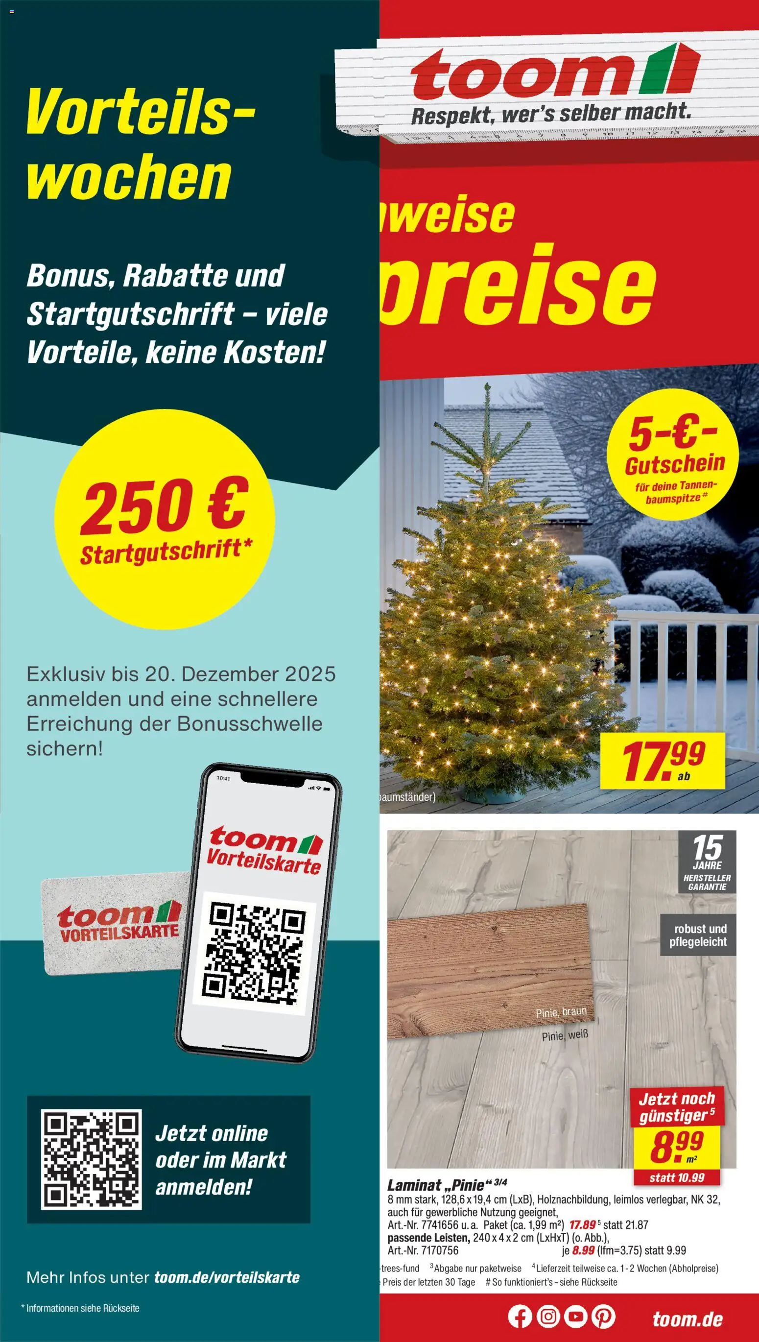 Toom Baumarkt - Prospekt - Seite 1 - gültig ab 29.11.2025