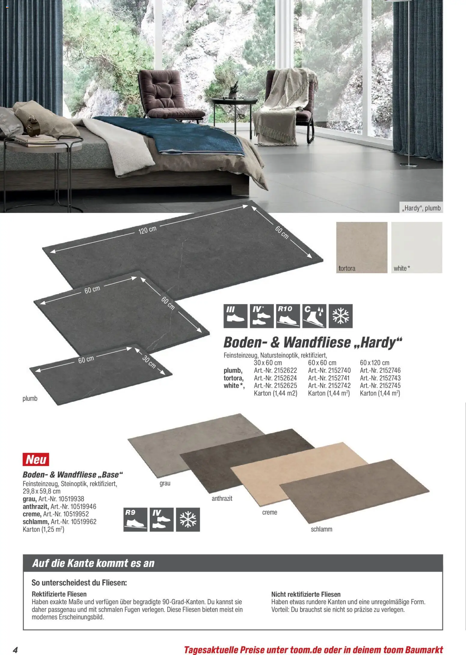 Toom Baumarkt Fliesen & Zubehör 2026 - Seite 4 - gültig ab 01.01.2026