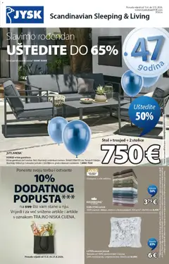 JYSK katalog od 15.04.2026
