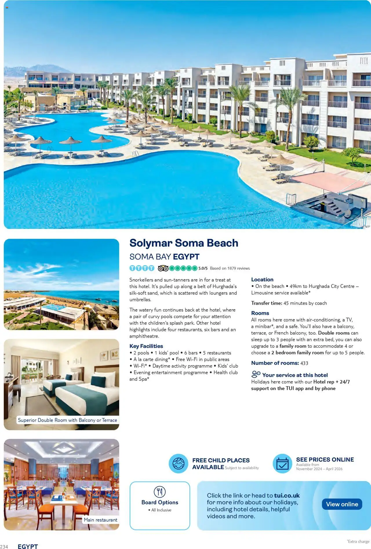 TUI - Europe & Beyond - page 234- valid from 01/11/2024