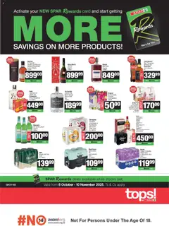 Preview Tops at Spar Specials valid from 08/10/2025
