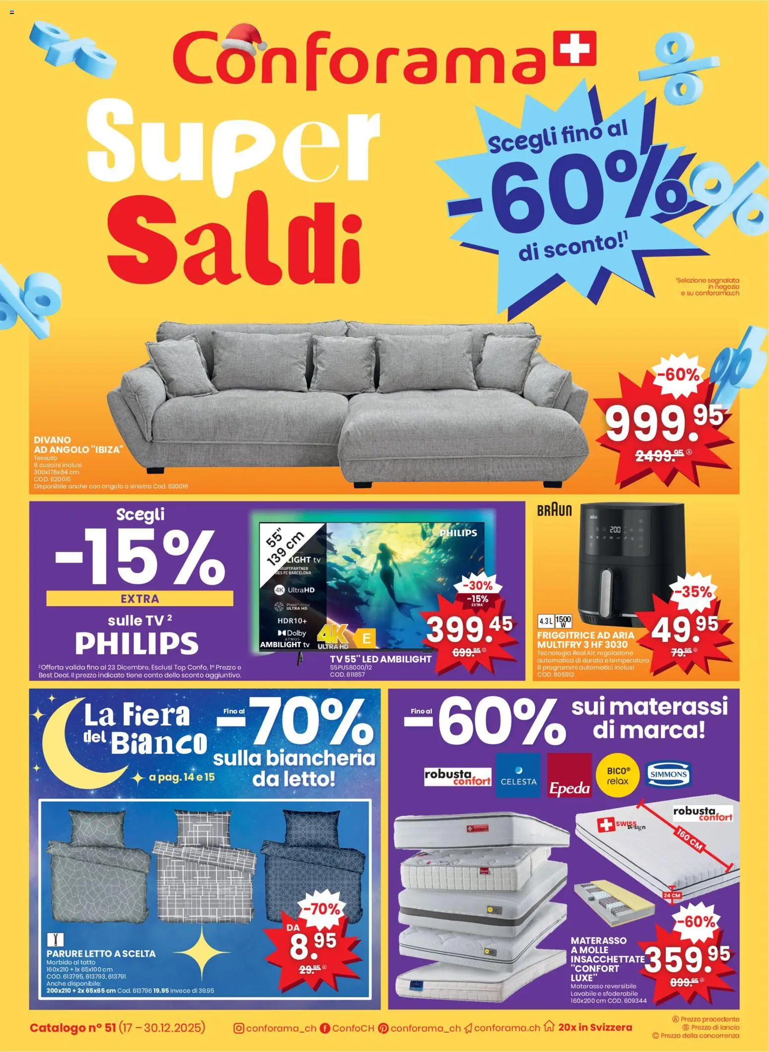 Conforama Aktionen Super Saldi - Seite 1- gültig ab 17.12.2025