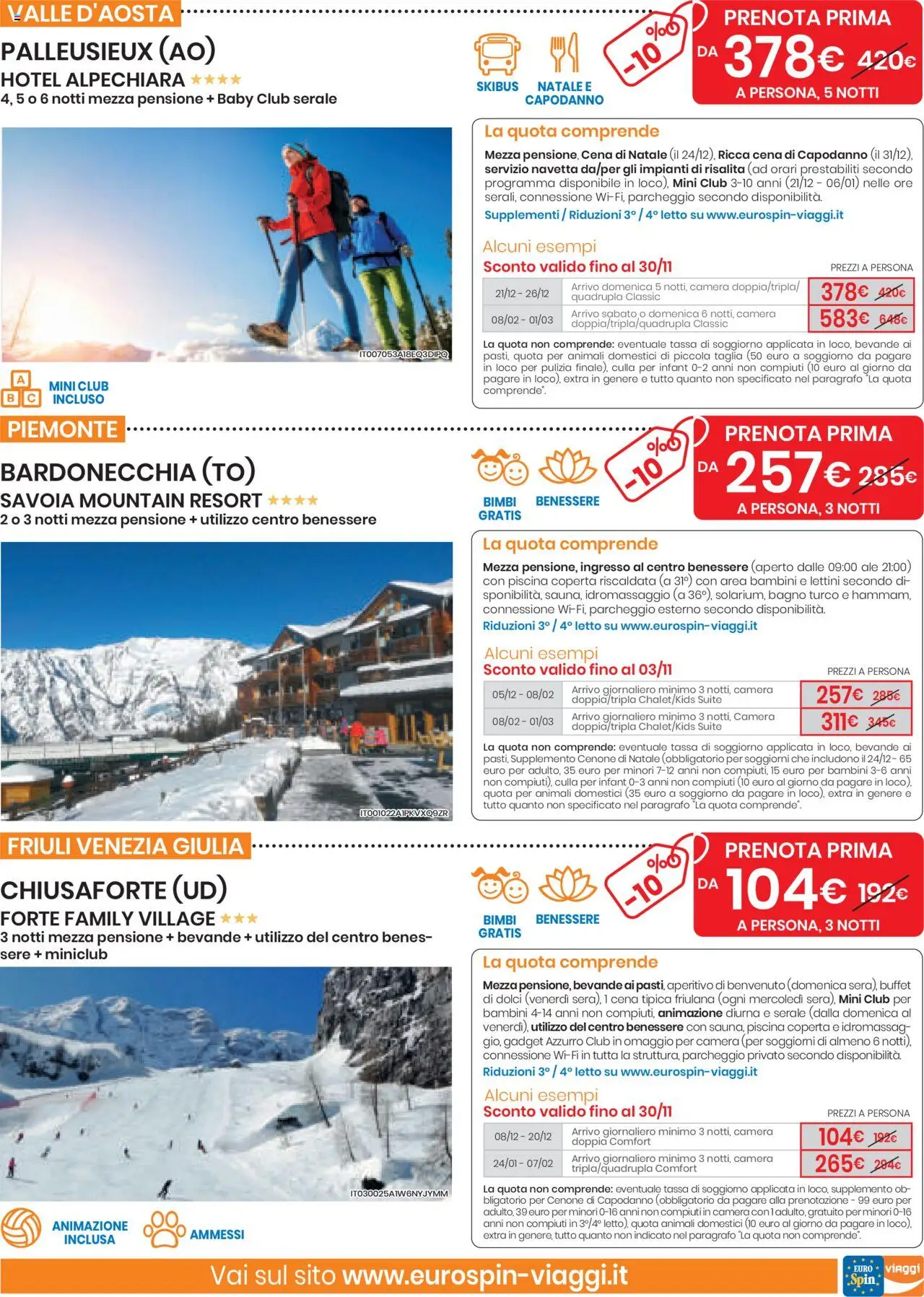 Eurospin Viaggi Nord catalogo - pagina 9 - valido dal 04/10/2025