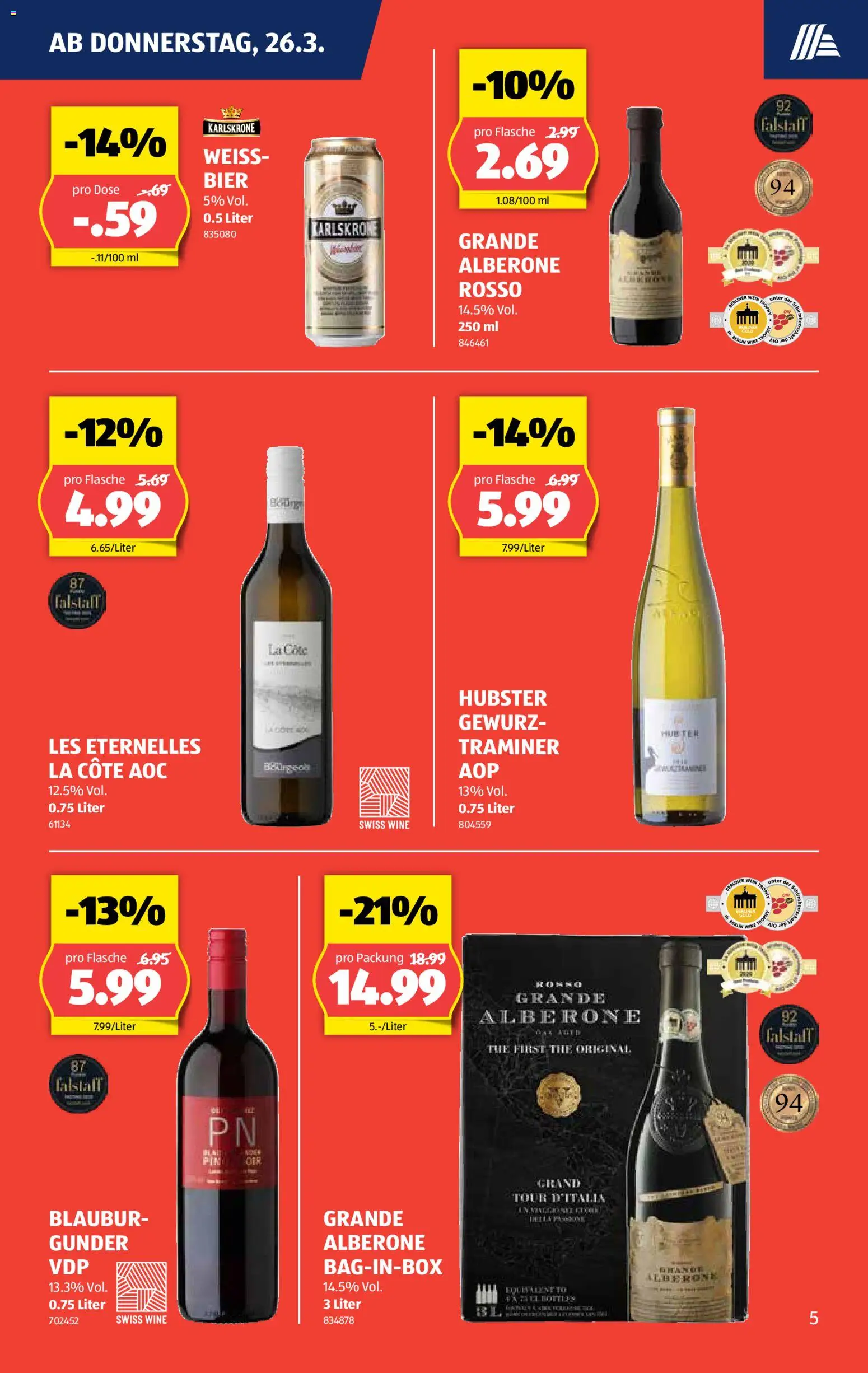 Aldi aktionen - page 6- valid from 26.03.2026
