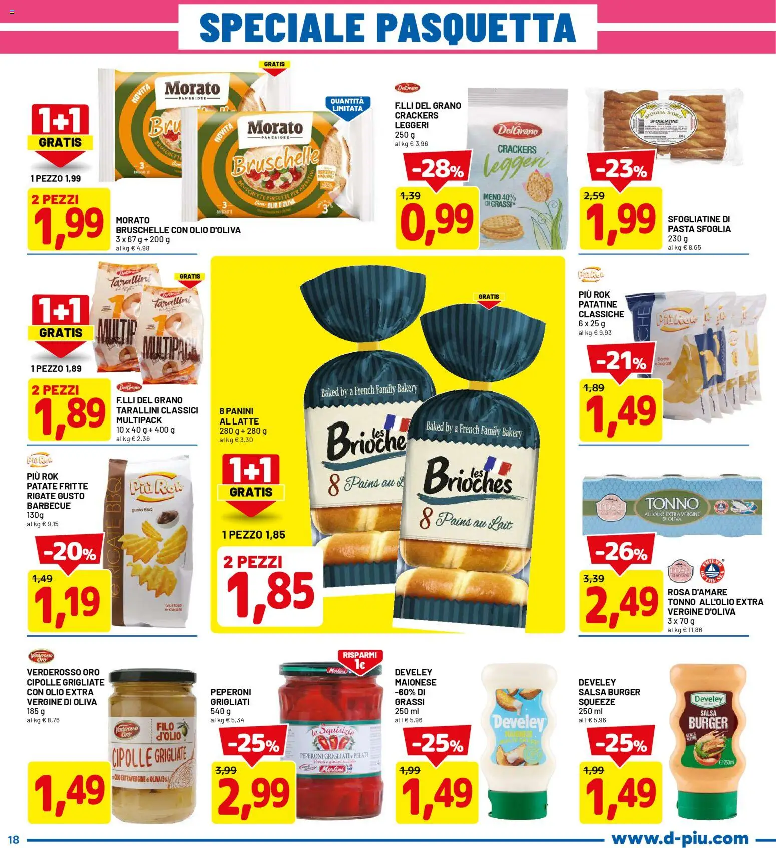 D Più volantino - pagina 18 - valido dal 26/03/2026