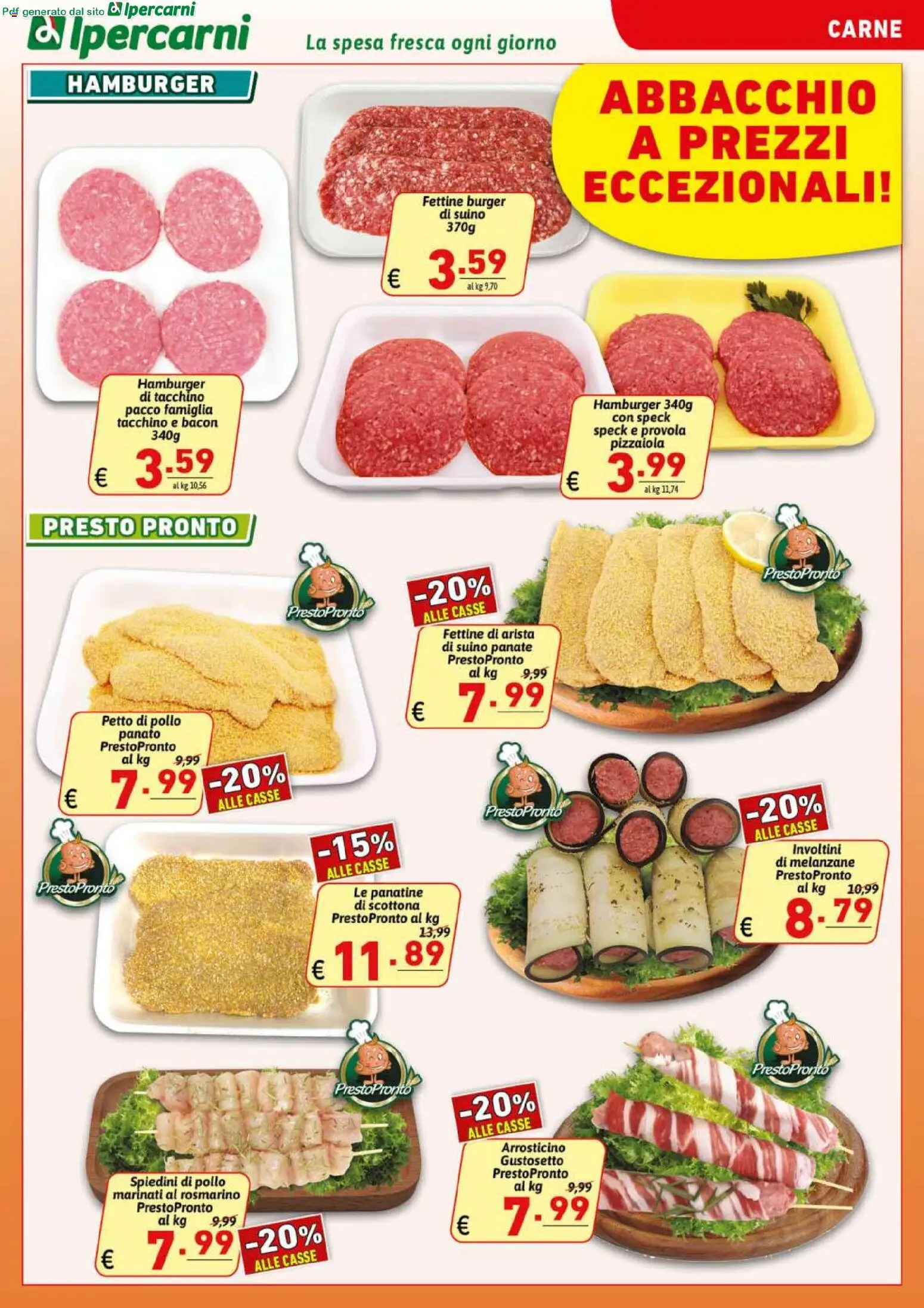 Ipercarni volantino - pagina 3 - valido dal 27/03/2026