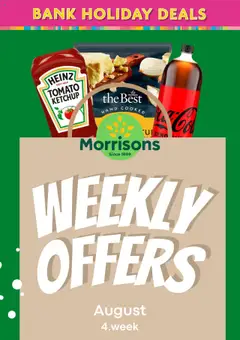 Morrisons - Weekly offers valid from 25/08/2025