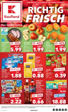 Vorschau Kaufland Prospekt 	 gültig ab 02.01.2026